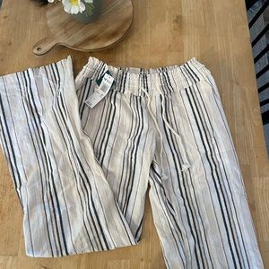 Straight leg pants